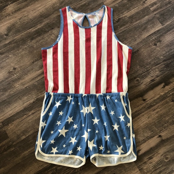 fourth of july romper